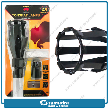 BISON 1TLP2 Tongkat Lampu 2.4 meter