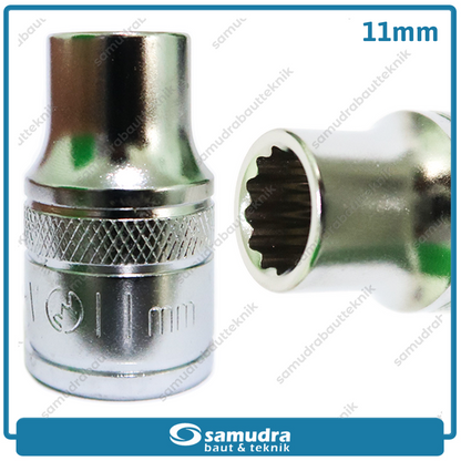 LIPPRO 3126M-11 Mata Sok 1/2" 12PT 11 mm