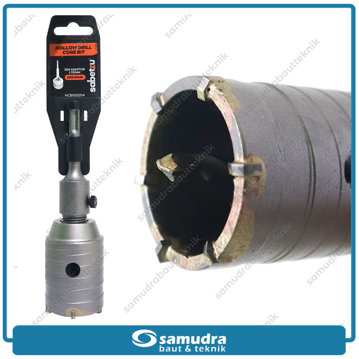 SABETZU HCB022214 Hole Saw Beton 50 mm / Hollow Core Drill Bit