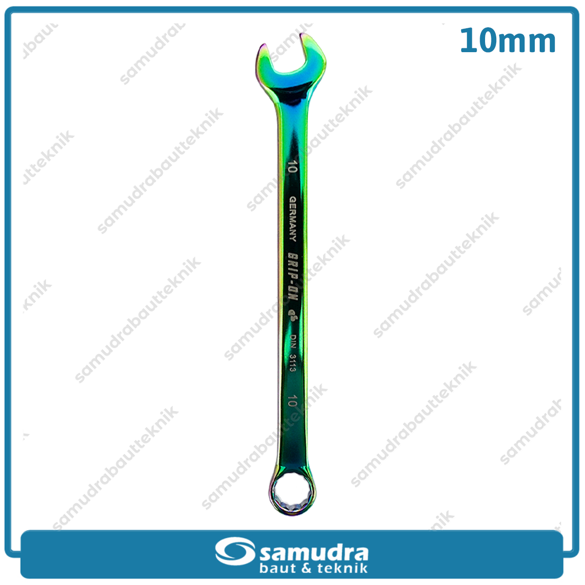 GRIPON 18-610 Kunci Ring Pas Titanium 10 mm