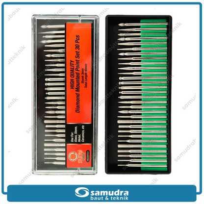 IKURA IKR-DMP201 Diamond Mounted Point 30 pcs