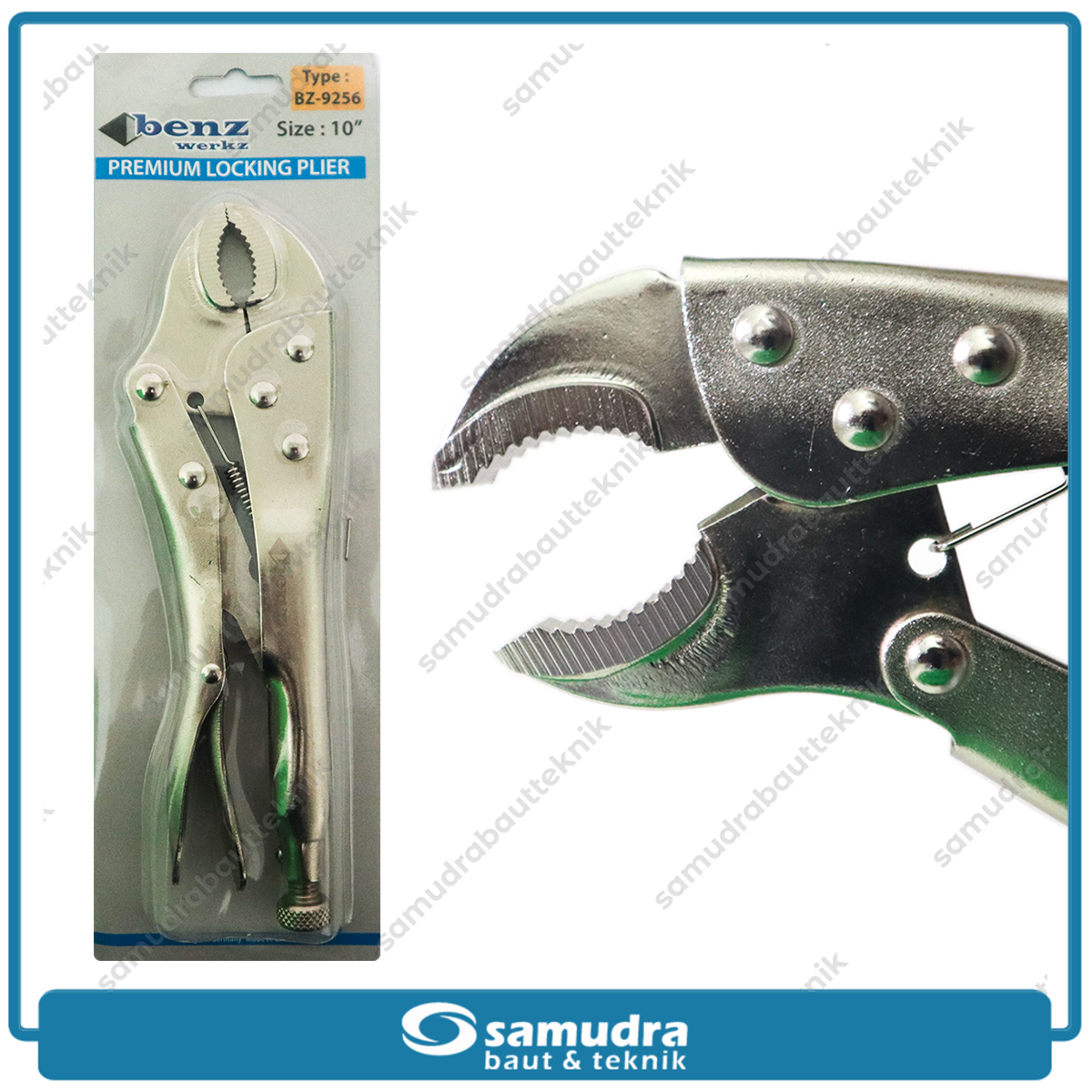 BENZ BZ-9256 Tang Buaya 10" Blister