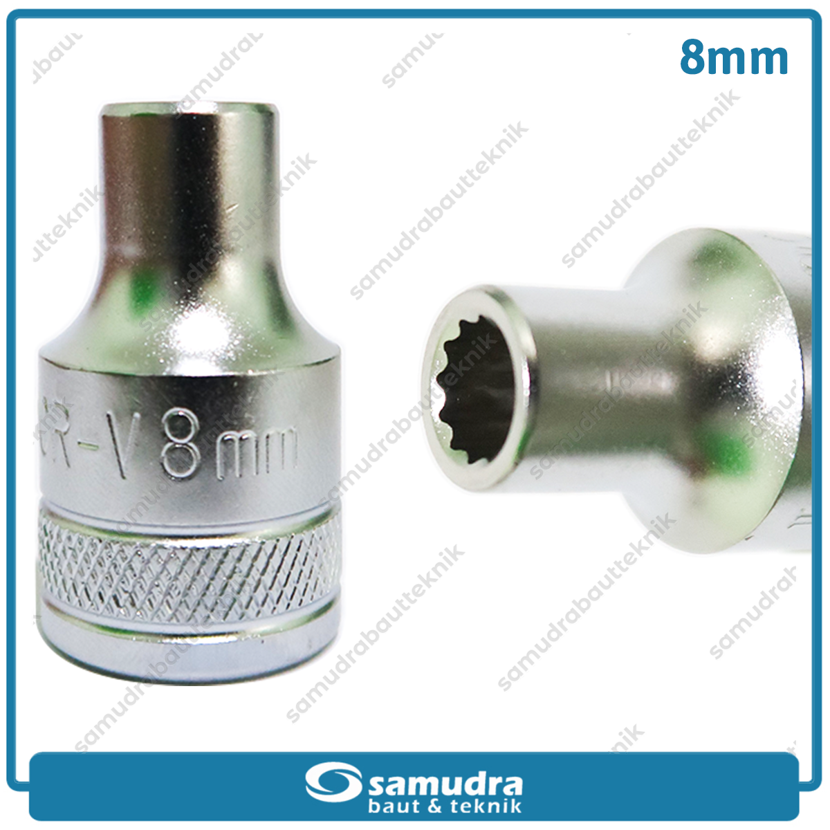 LIPPRO 3126M-8 Mata Sok 1/2" 12PT 8 mm