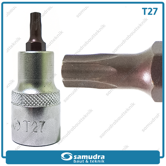 LIPPRO 3410TT-T27 Mata Sok Bintang 1/2" T27