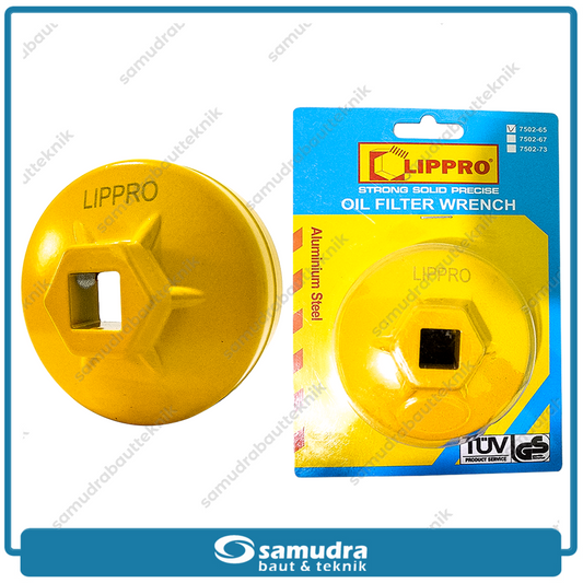 LIPPRO 7502-65 Kunci Filter Oli Mangkok No. 65 / Oil Filter Wrench