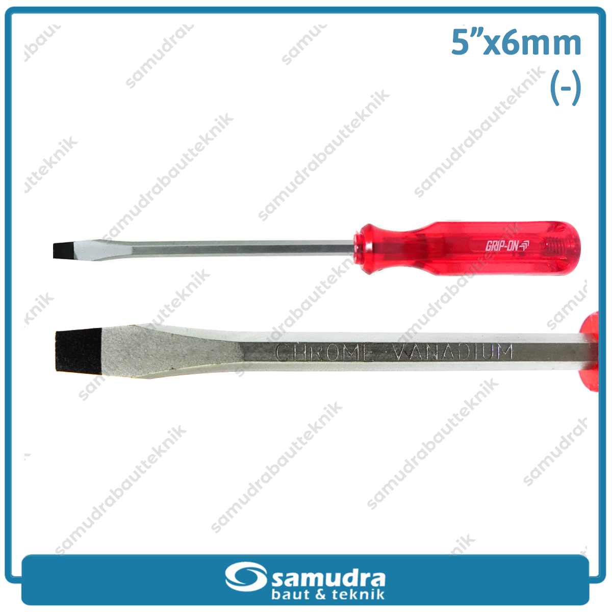 GRIPON 84-561 Obeng Tembus 5" Minus x 6 mm