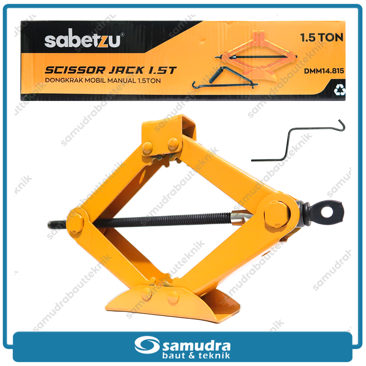SABETZU DMM14.815 Dongkrak Jembatan 1.5 Ton / Dongkrak Gunting
