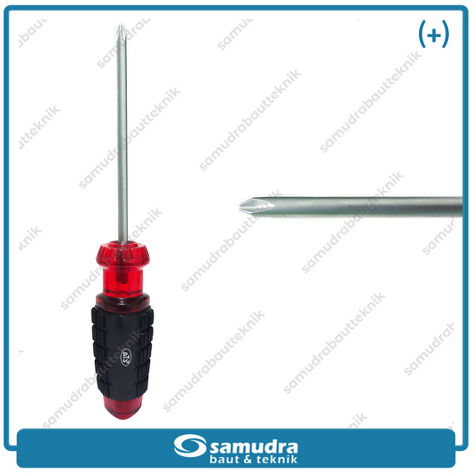 ATS ACG1 Obeng Gagang Karet 5" Plus / Cushion Grip Screwdriver