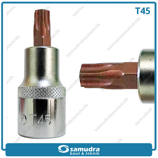 LIPPRO 3410TT-T45 Mata Sok Bintang 1/2" T45