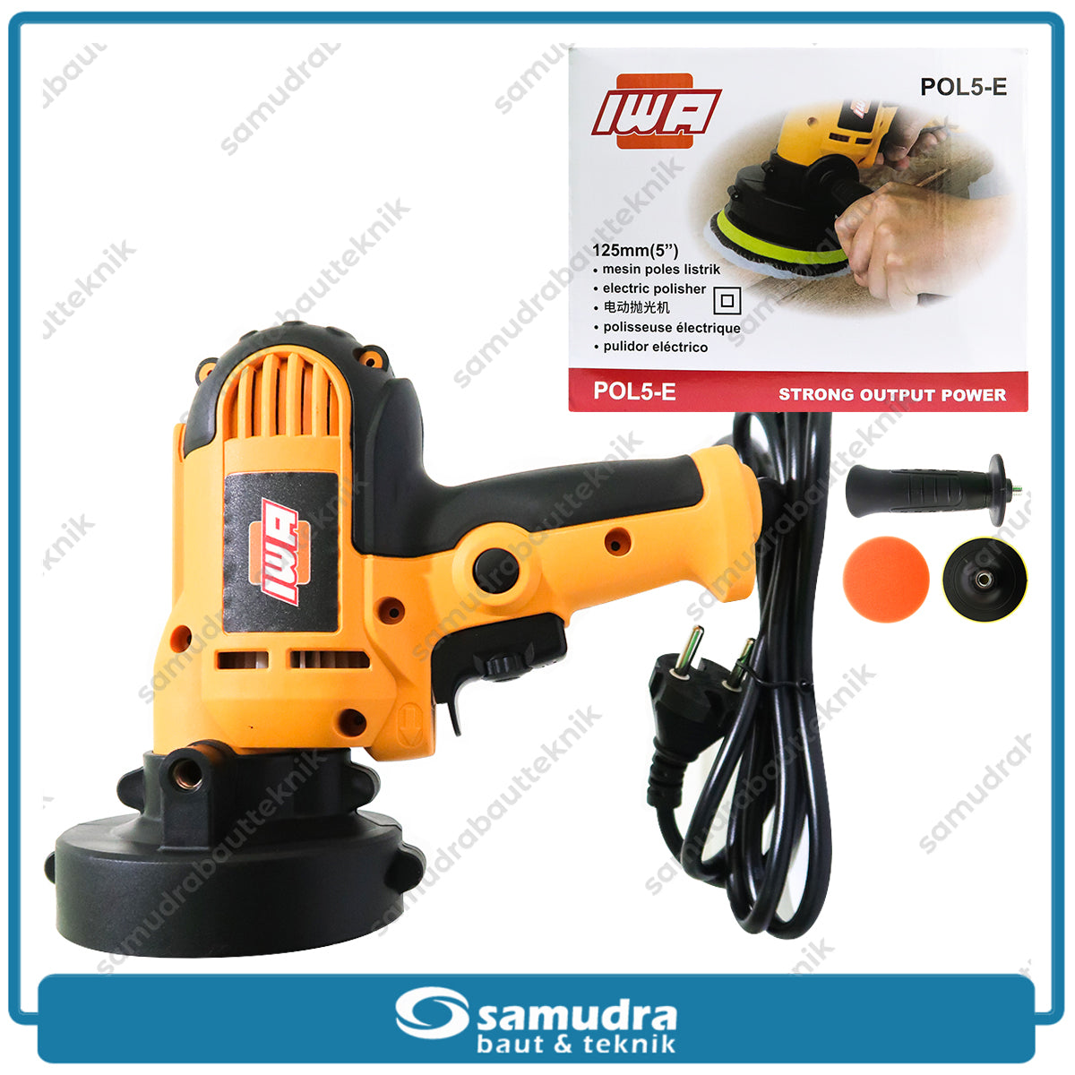 IWA POL5-E Mesin Poles Listrik 5" / Polisher