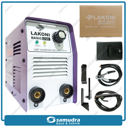 LAKONI BASIC-123iX Mesin Las Listrik IGBT 120A 450 Watt