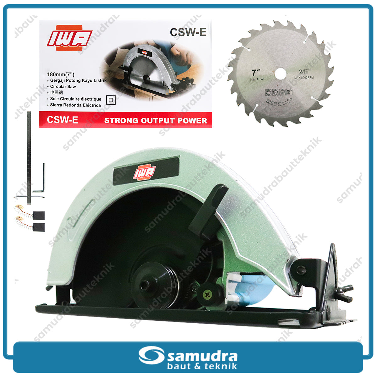 IWA CSW-E Mesin Gergaji Sirkel Listrik 7" / Circular Saw