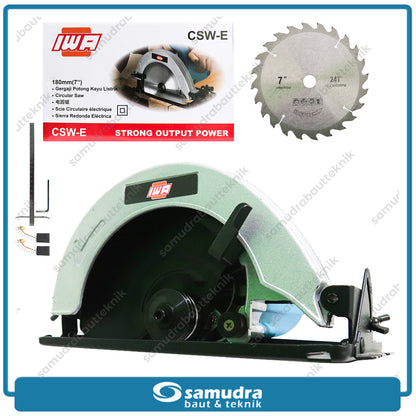 IWA CSW-E Mesin Gergaji Sirkel Listrik 7" / Circular Saw
