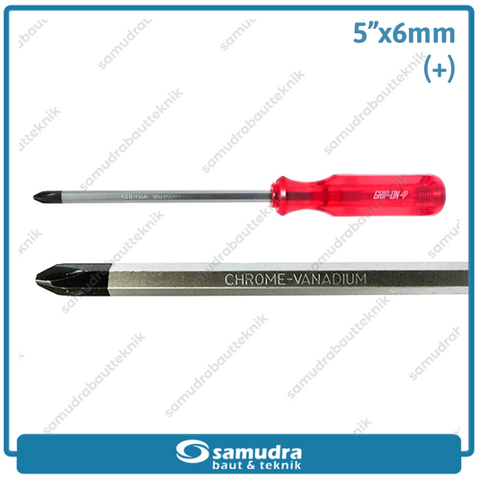 GRIPON 84-562 Obeng Tembus 5" Plus x 6 mm