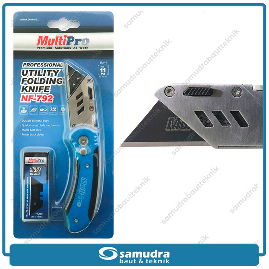 MULTIPRO 0.WOK.SA04.0813 Pisau Cutter Besar 18 mm NF-813