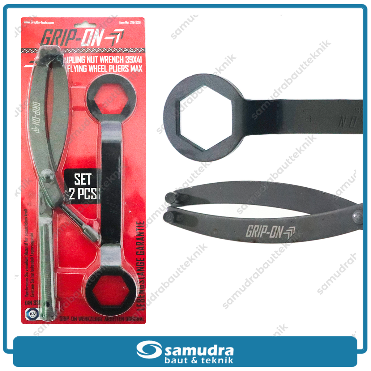 GRIPON 218-329 Set Flying Wheel Max & Kunci Kopling Matic 39-41 mm