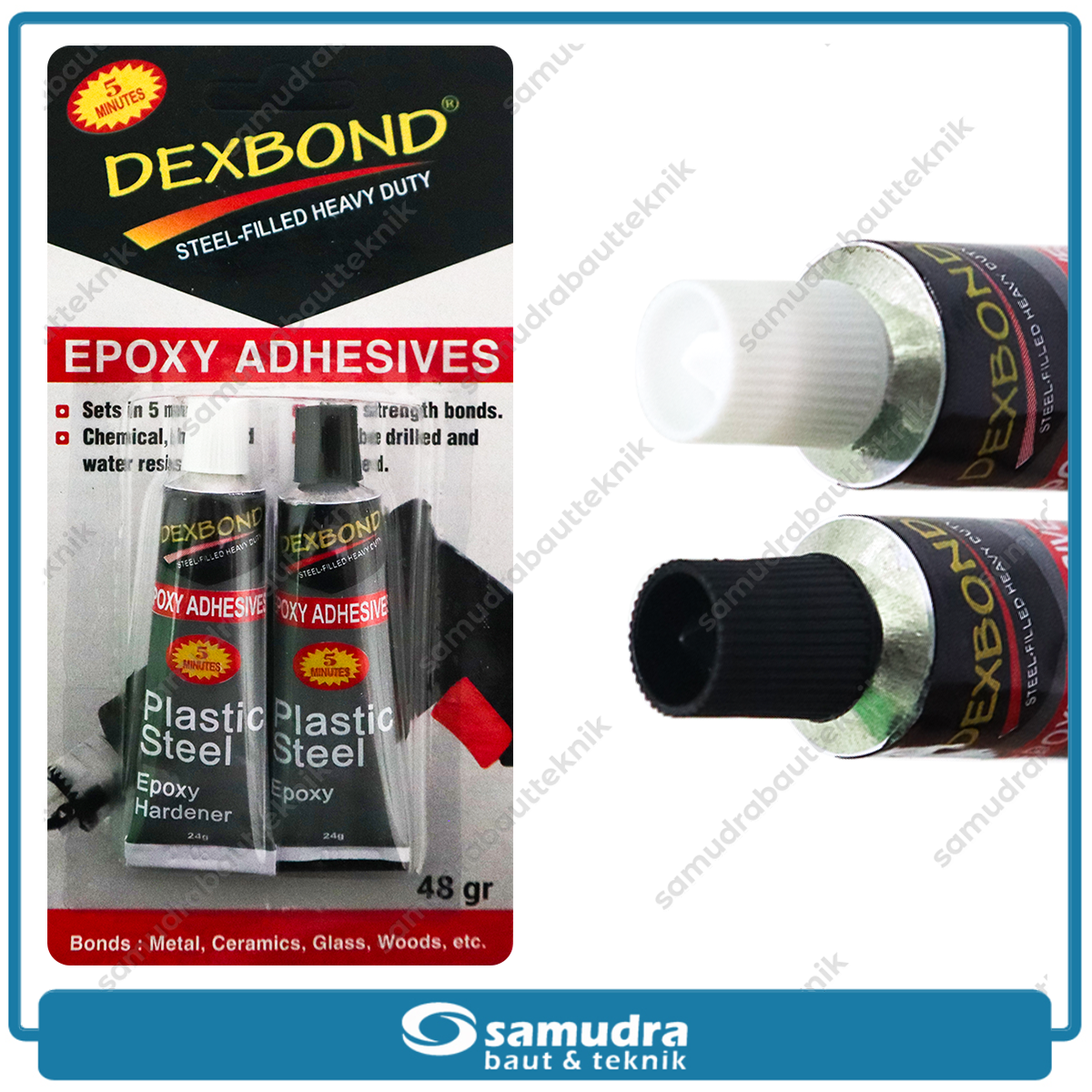 DEXBOND Lem Epoxy Besi 5 Menit