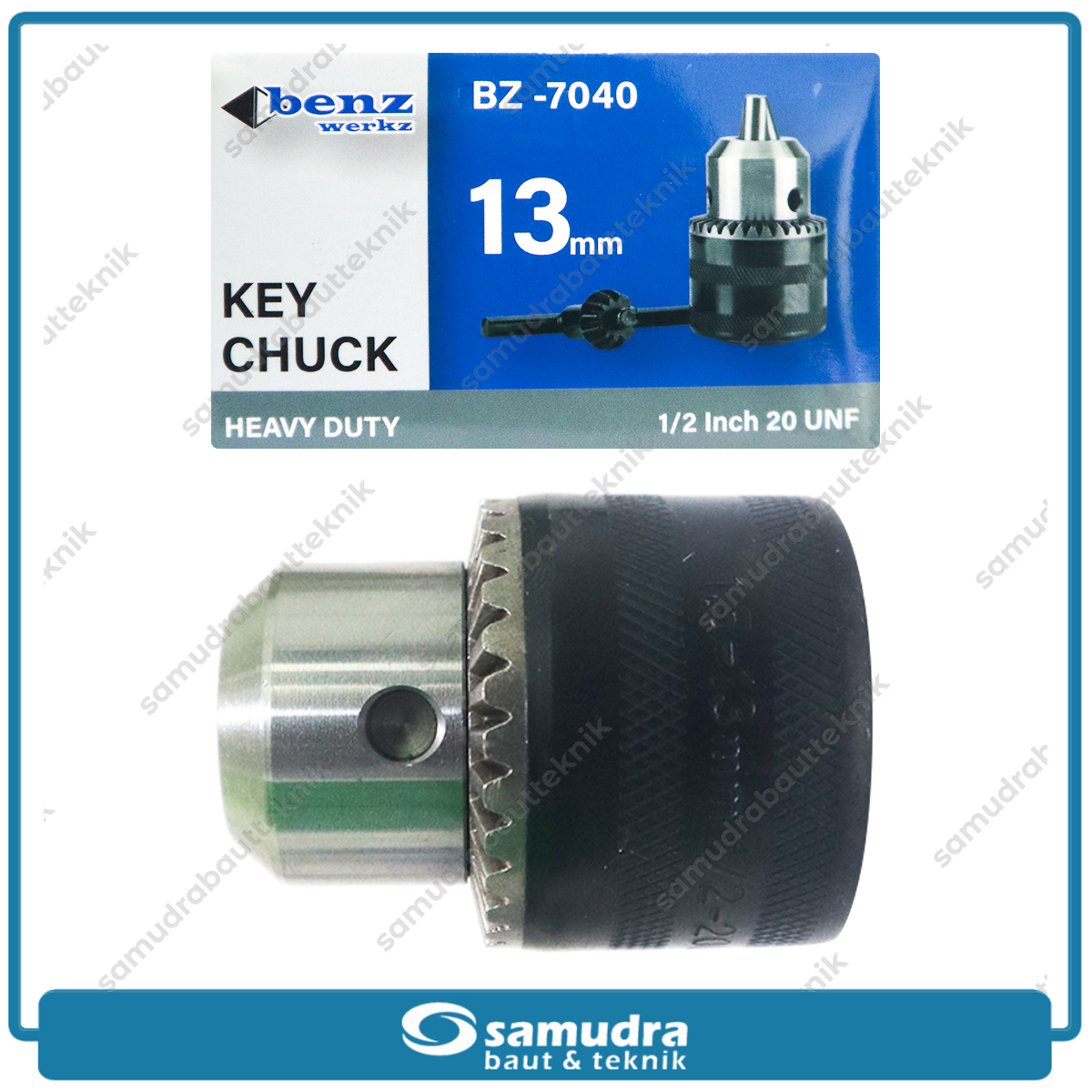 BENZ BZ-7040 Kepala Bor Listrik 13 mm 1/2 x 20 UNF