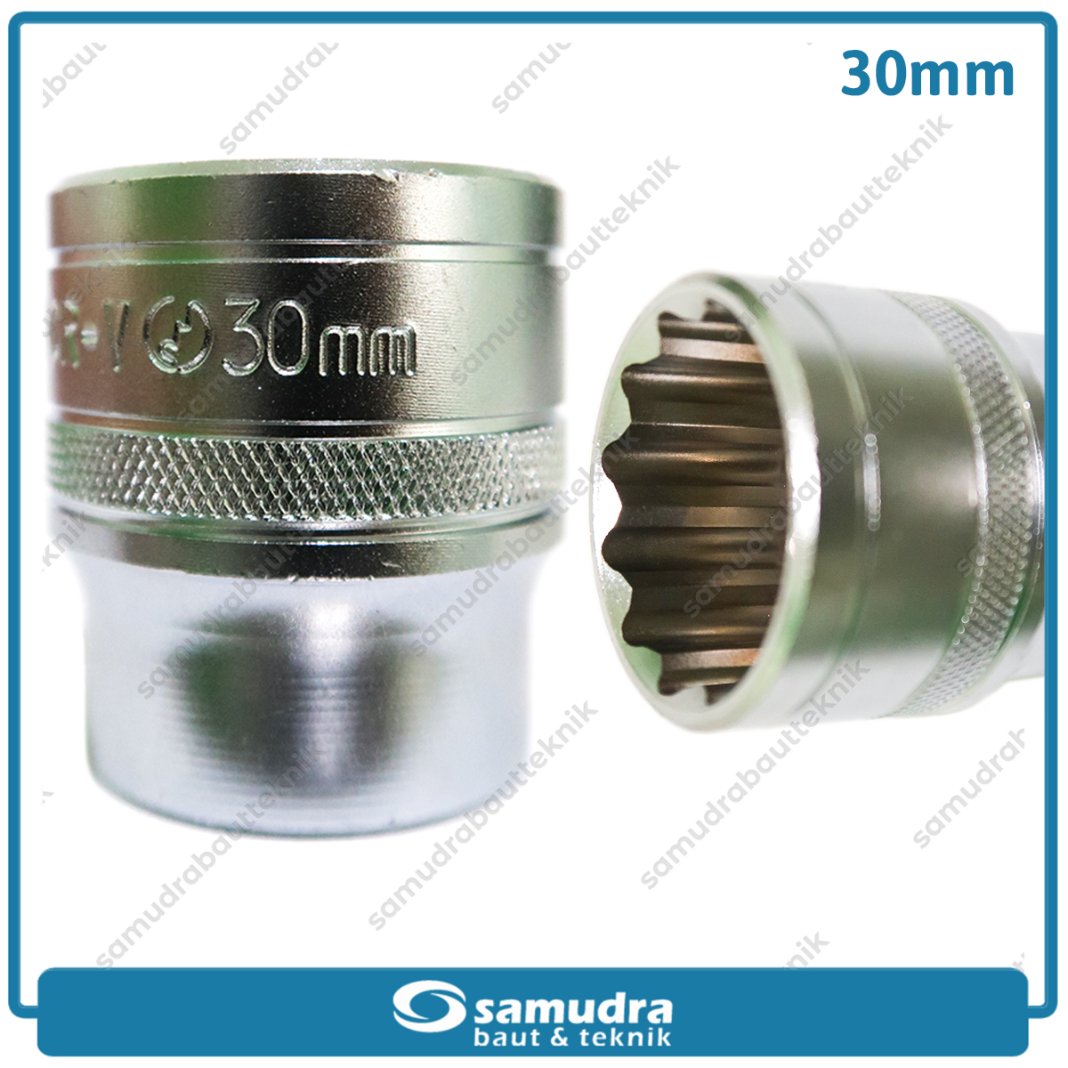 LIPPRO 3126M-30 Mata Sok 1/2" 12PT 30 mm