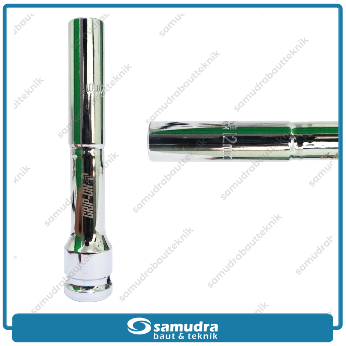 GRIPON 88-463 Mata Sok Panjang 1/2" 12 mm / Extra Deep Socket