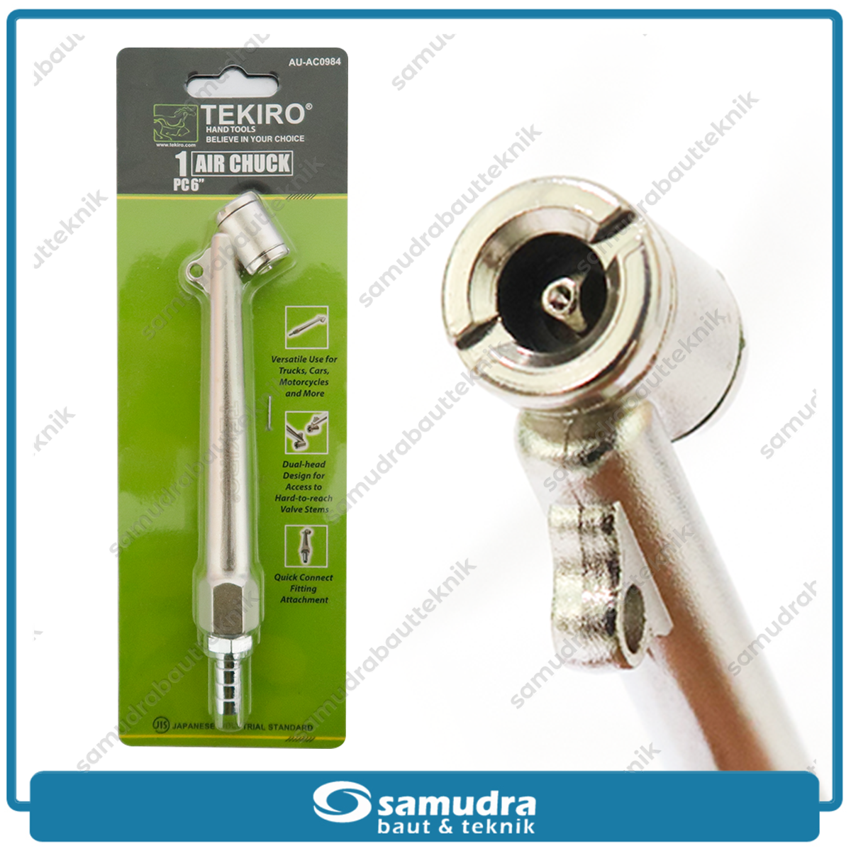 TEKIRO AU-AC0984 Air Chuck 6" / Alat Isi Angin