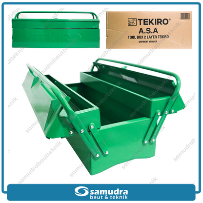 TEKIRO ST-TB2339 Tool Box Besi 2 Susun