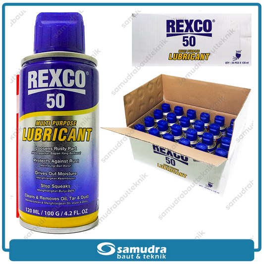 REXCO 50 Multi Purpose Lubricant 120 ml  isi 24 pcs