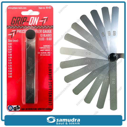 GRIPON 18-102 Feeler Gauge 13 Blades