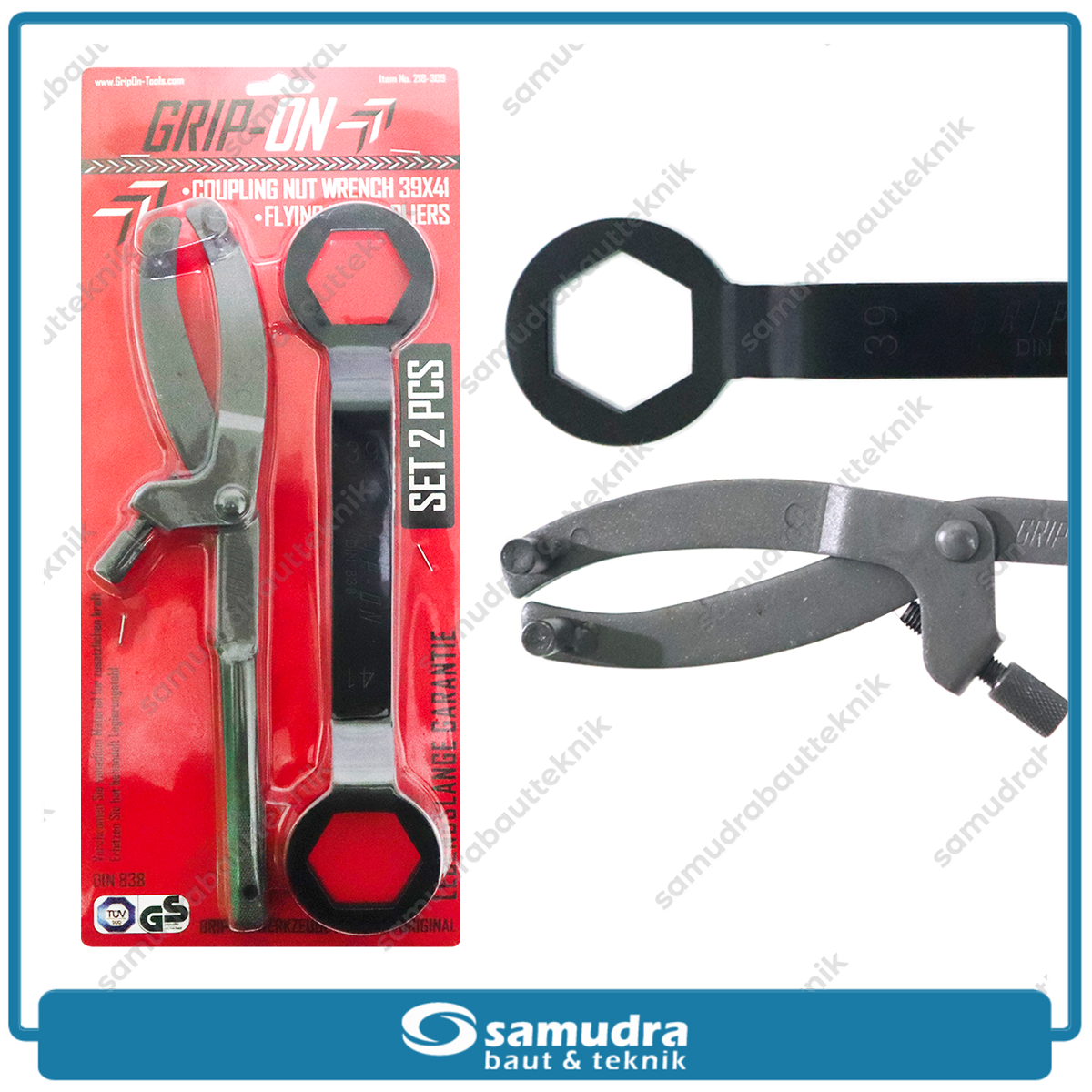 GRIPON 218-309 Set Treker CVT & Kunci Kopling Matic 39-41 mm