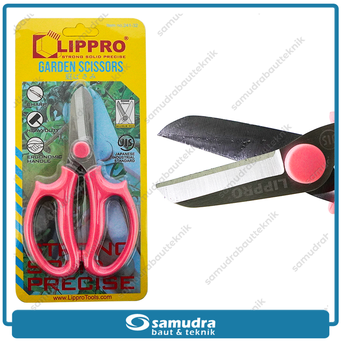 LIPPRO 241-32 Gunting Dahan Pink