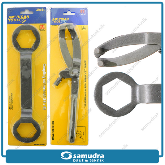 [PAKET] 2 Set AMERICAN TOOL Treker CVT Motor + Coupling Nut Wrench 39x41