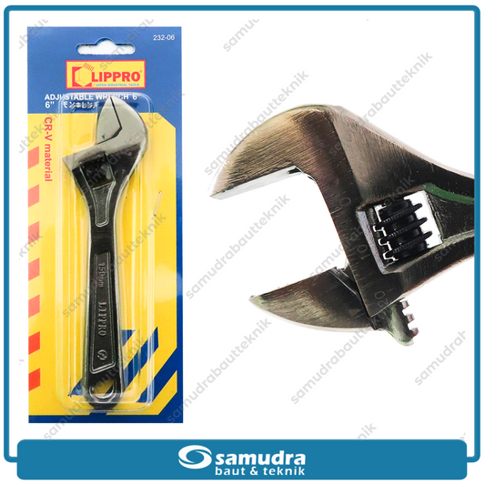 LIPPRO 232-6 Kunci Bago 6" / Kunci Inggris