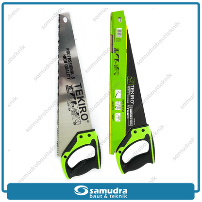 TEKIRO GT-HS1554 Gergaji Tangan Gagang TPR 3 Mata 18"