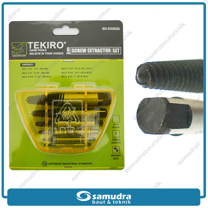 TEKIRO SD-EX0926 Tap Balik Set 6 pcs