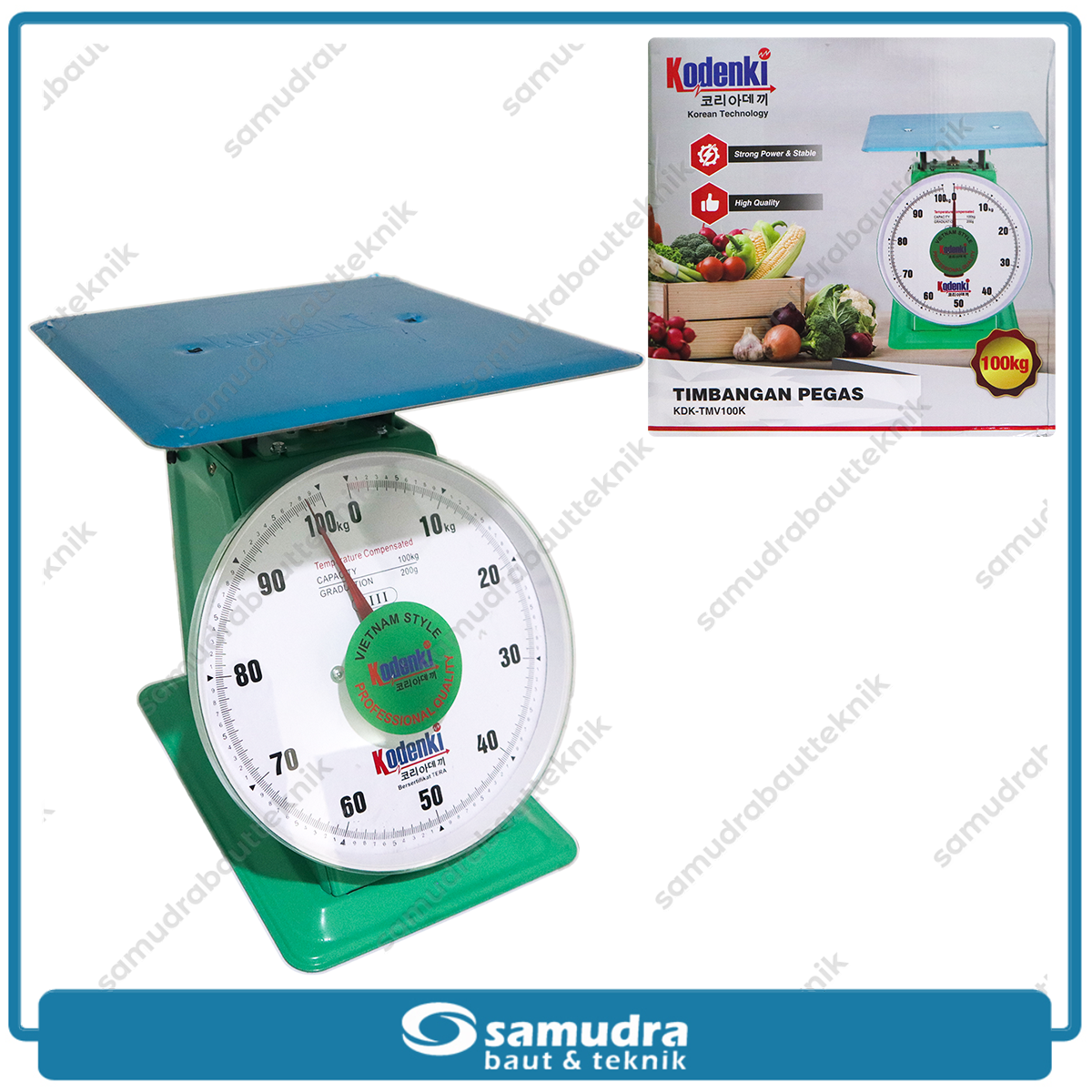 KODENKI KDK-TMV100K Timbangan Duduk Jarum 100 kg / Timbangan Pegas