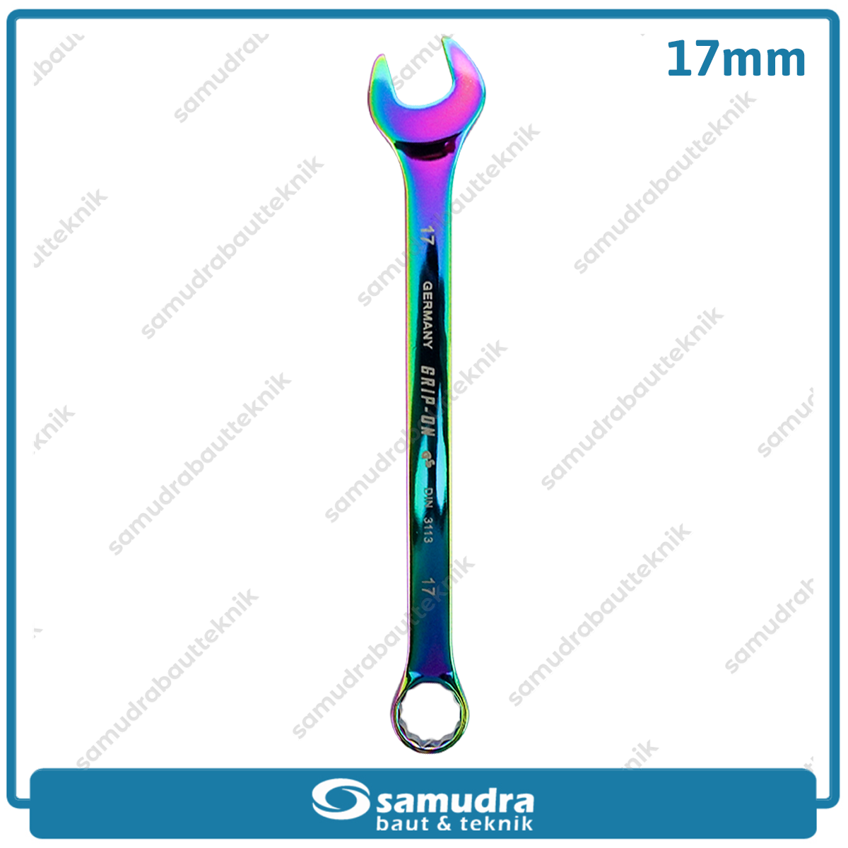 GRIPON 18-617 Kunci Ring Pas Titanium 17 mm