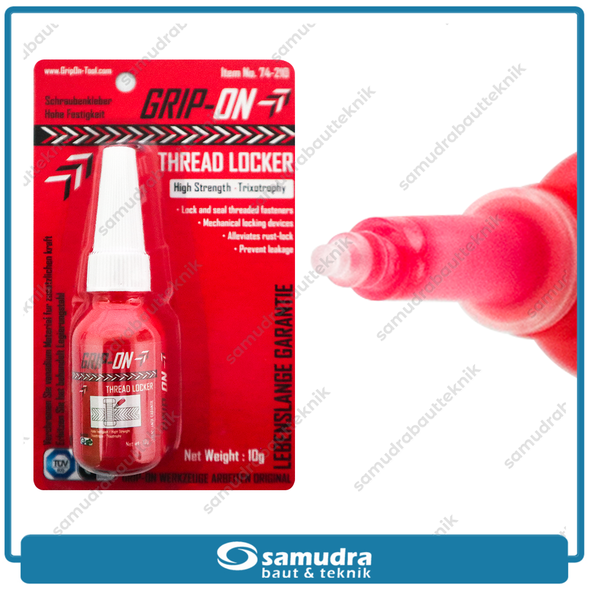 GRIPON 74-210 Lem Baut 10 gram / Thread Locker