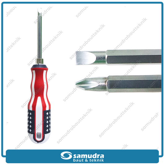 KTP SD-KM4125 Obeng 2 Way Bendera 145 mm