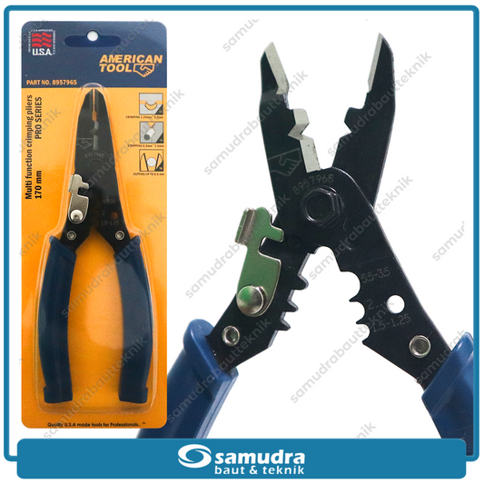 AMERICANTOOL 8957965 Tang Crimping Multifungsi 7"