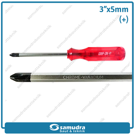 GRIPON 84-352 Obeng Tembus 3" Plus x 5 mm