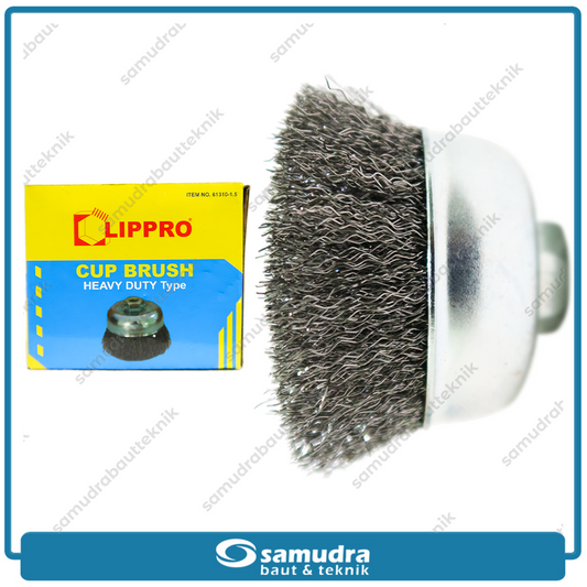 LIPPRO 61310-1.5 Sikat Mangkok 3"