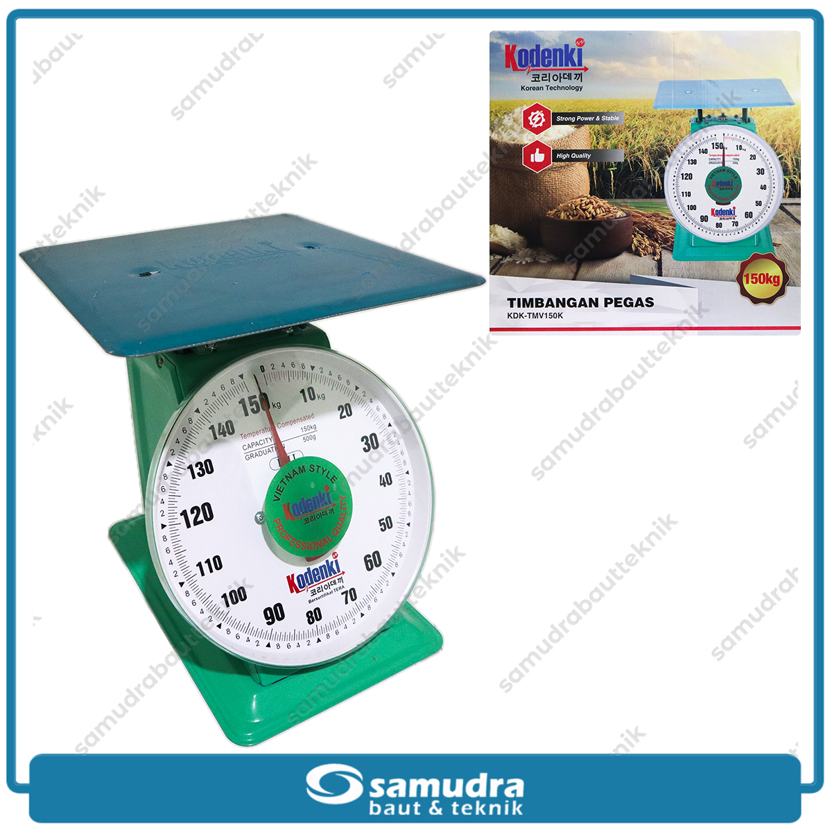 KODENKI KDK-TMV150K Timbangan Duduk Jarum 150 kg / Timbangan Pegas