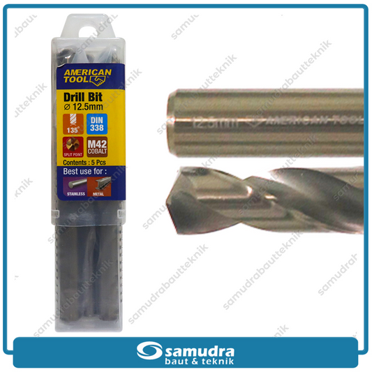 AMERICANTOOL 8959664 Mata Bor Cobalt M42 12.5 mm