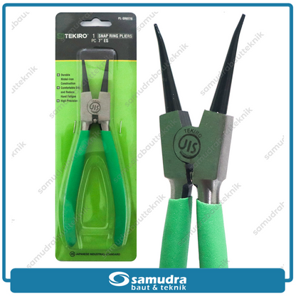 TEKIRO PL-SR0778 Tang Spi Lurus Buka 7" / Tang Snapring Straight External