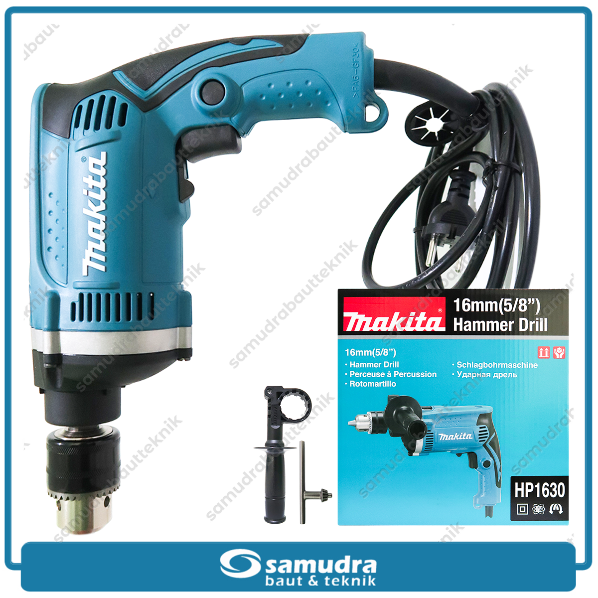 MAKITA HP-1630 Mesin Bor Beton Listrik 16 mm / Impact Drill