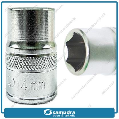 LIPPRO 3101M-14 Mata Sok 1/2" 6PT 14 mm