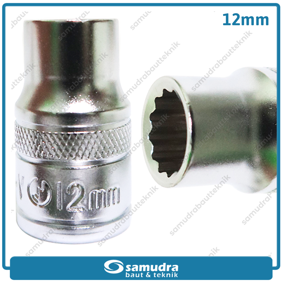 LIPPRO 3126M-12 Mata Sok 1/2" 12PT 12 mm