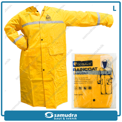 GOSAVE SAMUDRA 1S Jas Hujan Terusan (L) Kuning