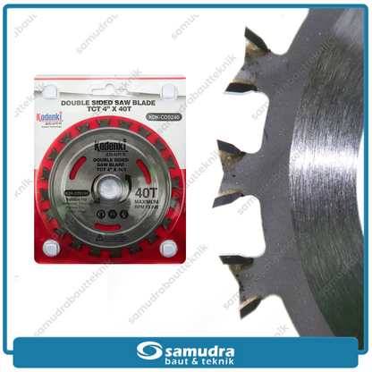KODENKI KDK-CDS240 Mata Gerinda Potong Kayu 4" x 40T