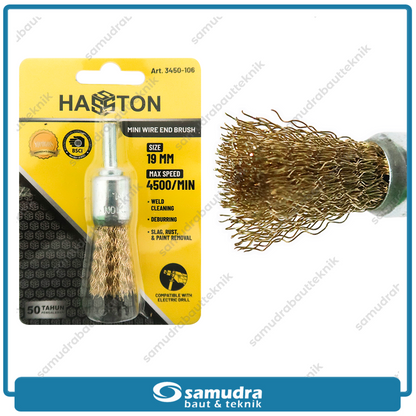 HASSTON 3450-106 Sikat Baja Gerinda 19 mm